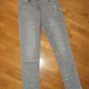 št.164 sive jeans hlače - 5€