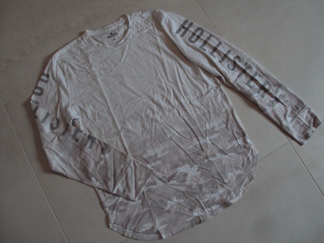 št.170 (m) hollister bela majica - 4€
