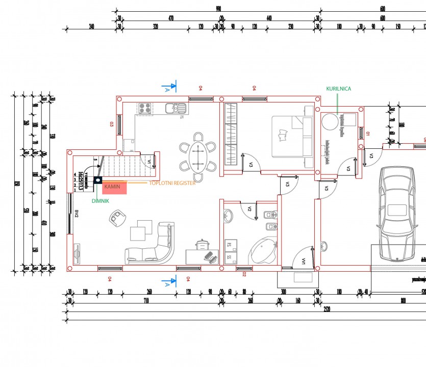 Načrt - foto povečava
