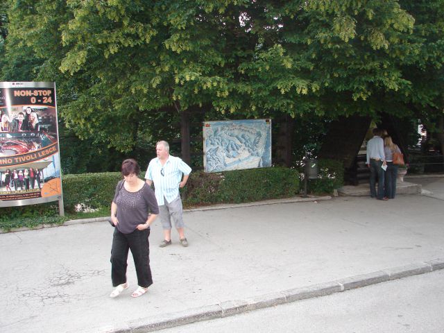 Cobie & Paul near the Titos's former residence