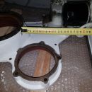 Predelava motorja Volvo Penta MD7B na hlajenje s sladko vodo