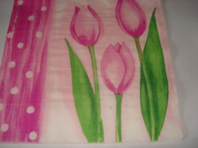 Servetki-tulipani - foto