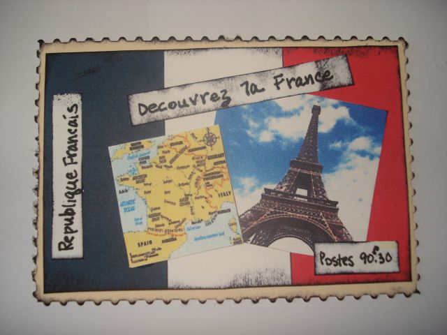 France-postage stamp