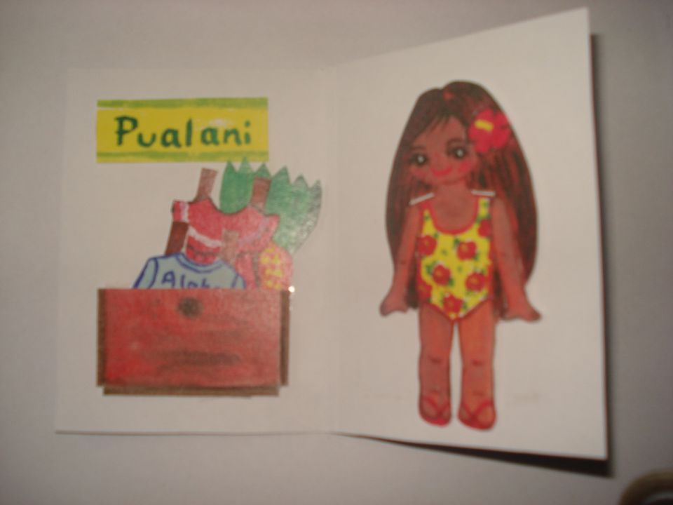 Ethnic Paper Doll