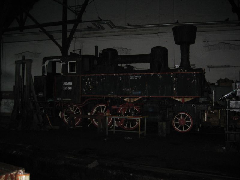 Parna lokomotiva 153-006 - foto povečava