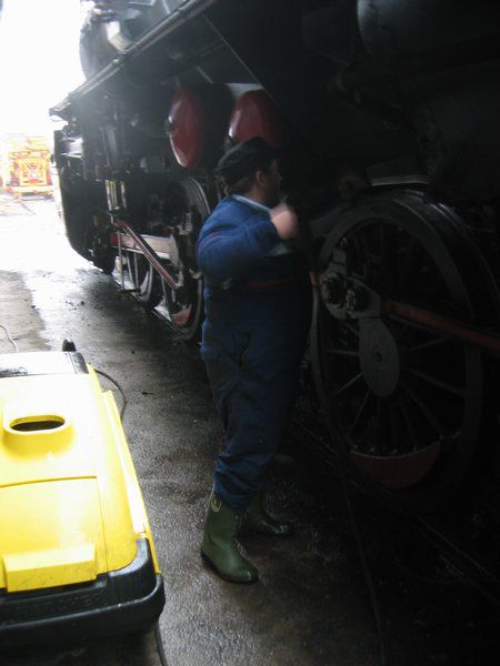 Pranje parnih lokomotiv 12.12.2011 - foto povečava