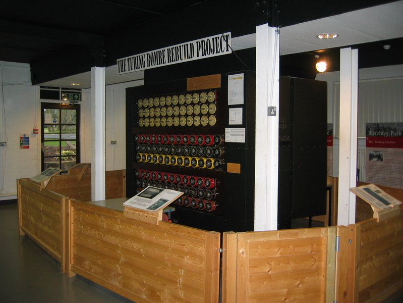 Bletchley Park in Enigma - foto povečava