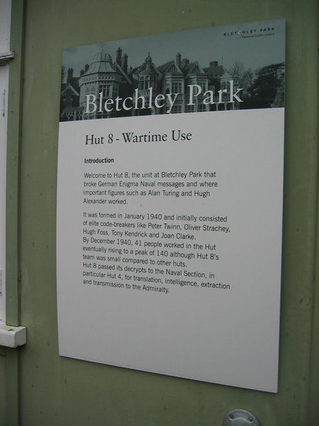 Bletchley Park in Enigma - foto povečava