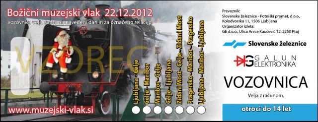 Muzejski vlak 22.12.2012 - foto