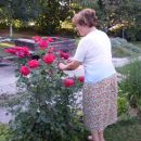 baka i njeno cvijeće