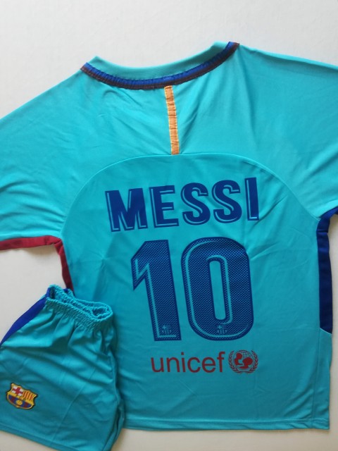 Messi, turkizno moder nogometni  dres Nike