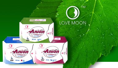 Naravni higienski vložki Anion Love Moon