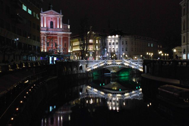 Noč v ljubljani - foto