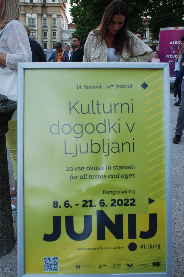 Junij 2022 v Ljubljani  - foto povečava