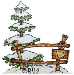 BILDMALARNA - SNOW TREE