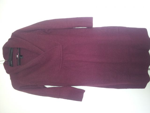 Pletena obleka/tunika/daljši pulover, M, 7€