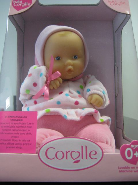 Mehka punčka baby corolle 0+, vel.28 cm, cena 33,90€