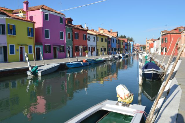 Benetke- otok burano - foto