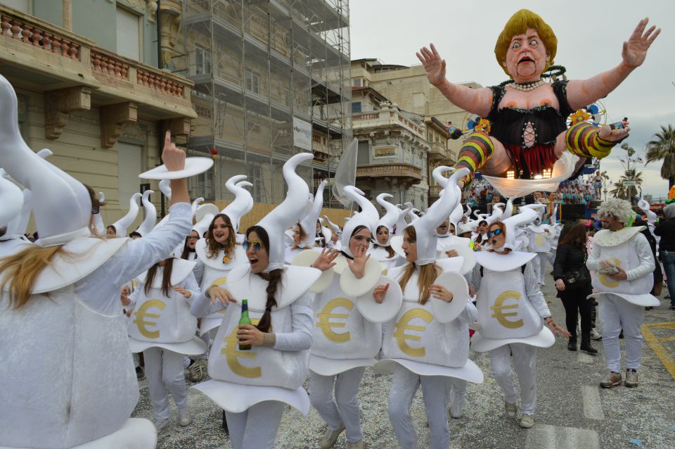 Viareggio pustni karneval - foto povečava