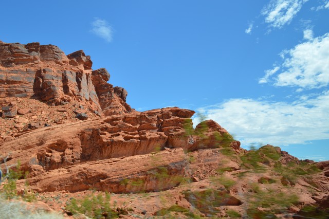 Potep po zda- dolina ognja valley of fire - foto