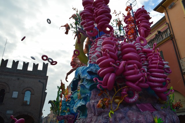 Pustni karneval cento -italija - foto