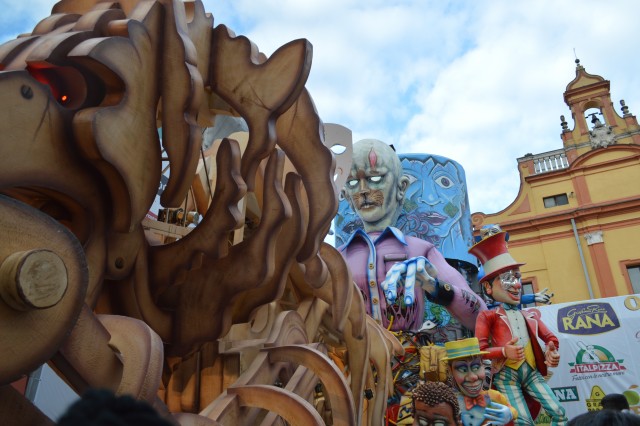 Pustni karneval cento -italija - foto