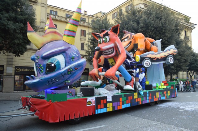Pustni karneval verona - italija - foto