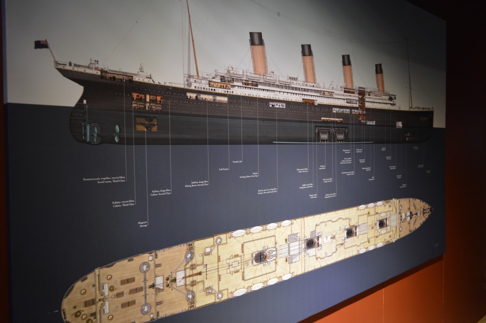 Titanik razstava Krakov  artiklov iz globine  - foto povečava