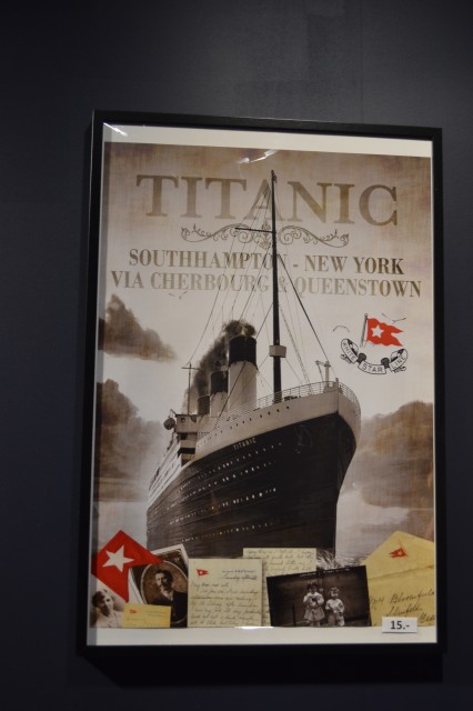 Titanik razstava Krakov  artiklov iz globine  - foto