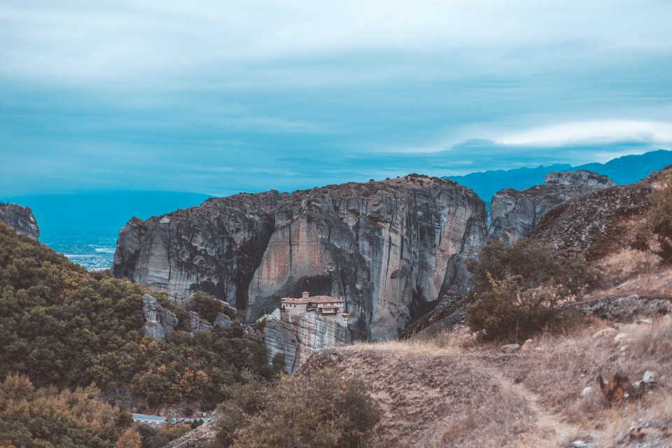 Meteore - samostani na grških kamnih - foto povečava