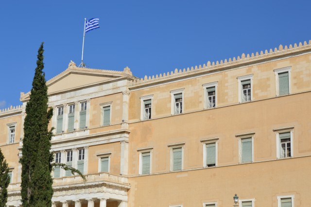 Atene- menjava straže pri parlamentu - foto