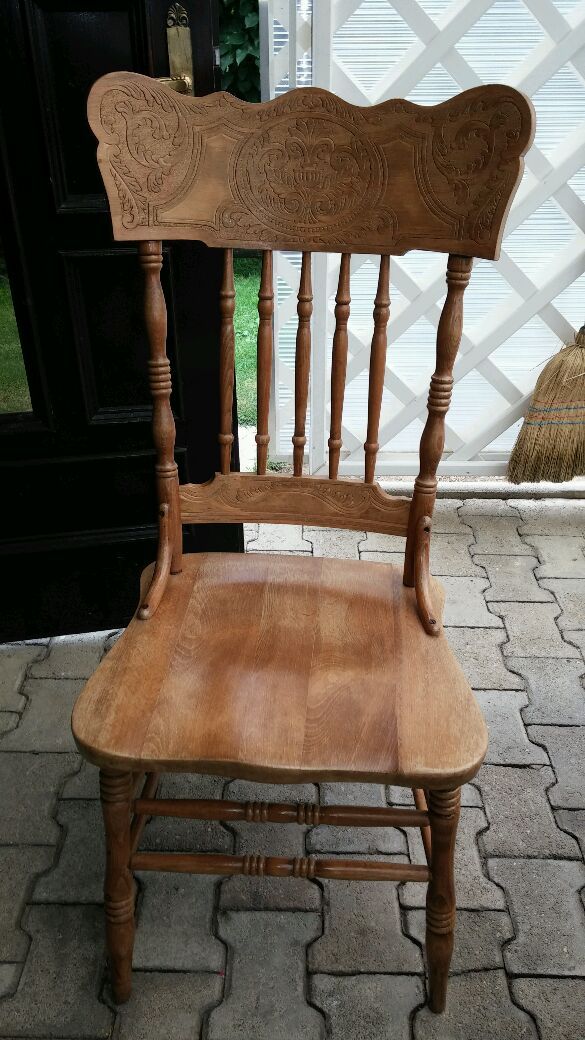 Stilni leseni stoli - foto povečava