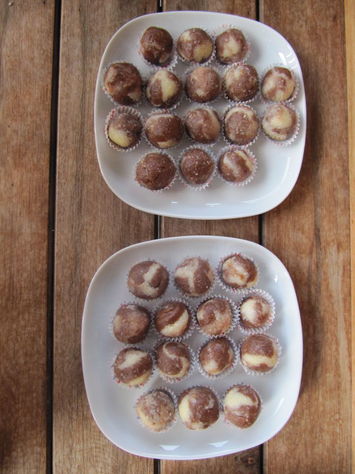 čokoladno kokosove kroglice