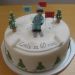 Torta smučar