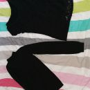 Komplet v črni barvi 36/38