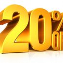 20 popust na ceno! 
