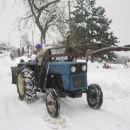 zimske radosti čišćenje snjega 2012
