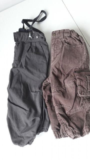 HM podložene hlače 12 - 18 mesecev, 86 cm, skupaj 6 evrov