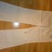 št. 2 - hlače bele bombaž, nove nenošene, cena 5 eur