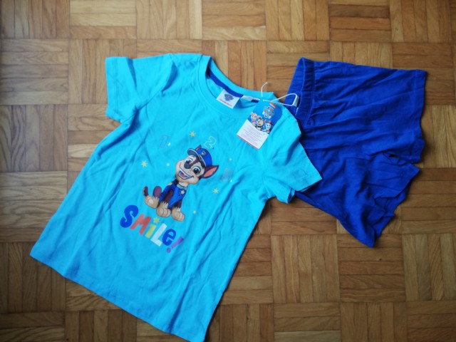 Nova pižama  paw Patol 110 - 116 = 3 eur