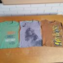 3x majica 122 = 4 eur