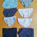 Spodnje perilo 116 = 2 eur komplet