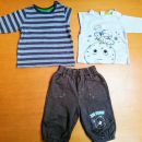 2x majčka, 1x trenirka 68 = 2,5 eur komplet