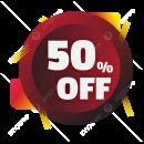 50 % na poletje