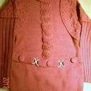 pletena pulover z okrasnim bolerčkom vel.134-140 nikoli oblečen