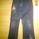 yeans hlače z vezenino-vel.128