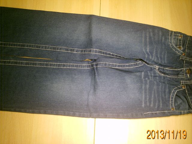 Podložene yeans hlače-vel.134
