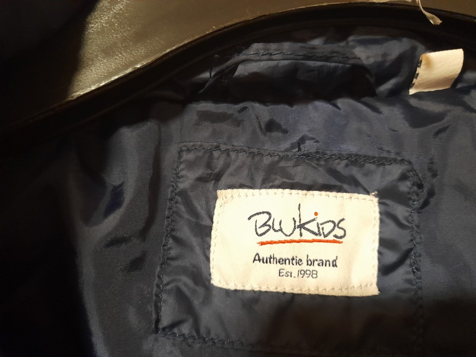 Tanjša dekliška jakna Blukids 152 - foto povečava