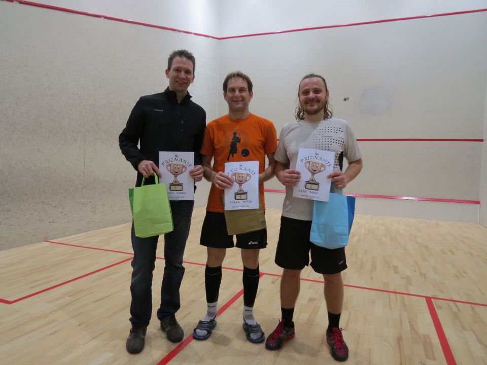 Squash klub Maribor, 2. turnir, 4.1.2014 - foto povečava