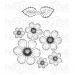 Botanical Rose Cling Stamp Set